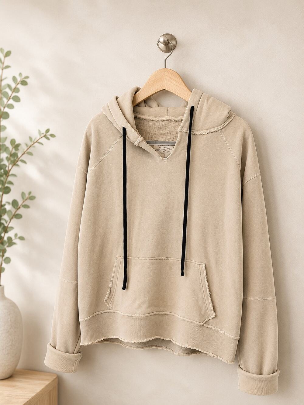 Nili Lotan Beige Distressed Size M EUC